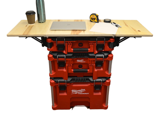 Milwaukee 3-Piece Worktop and Side Table Assembly Instructions