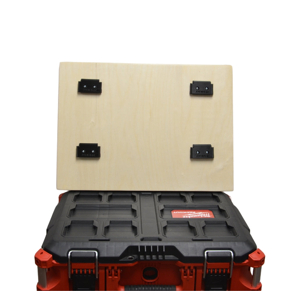 Wood Worktop compatible with Milwaukee Packout by 3Dbility // Workstation // Workbench // Plywood