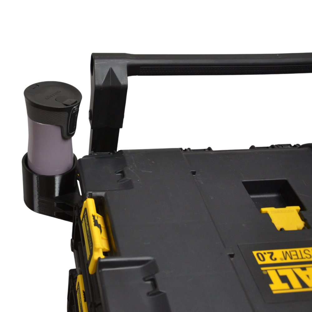 Multipurpose Cup Holder compatible with Dewalt Toughsystem 2.0