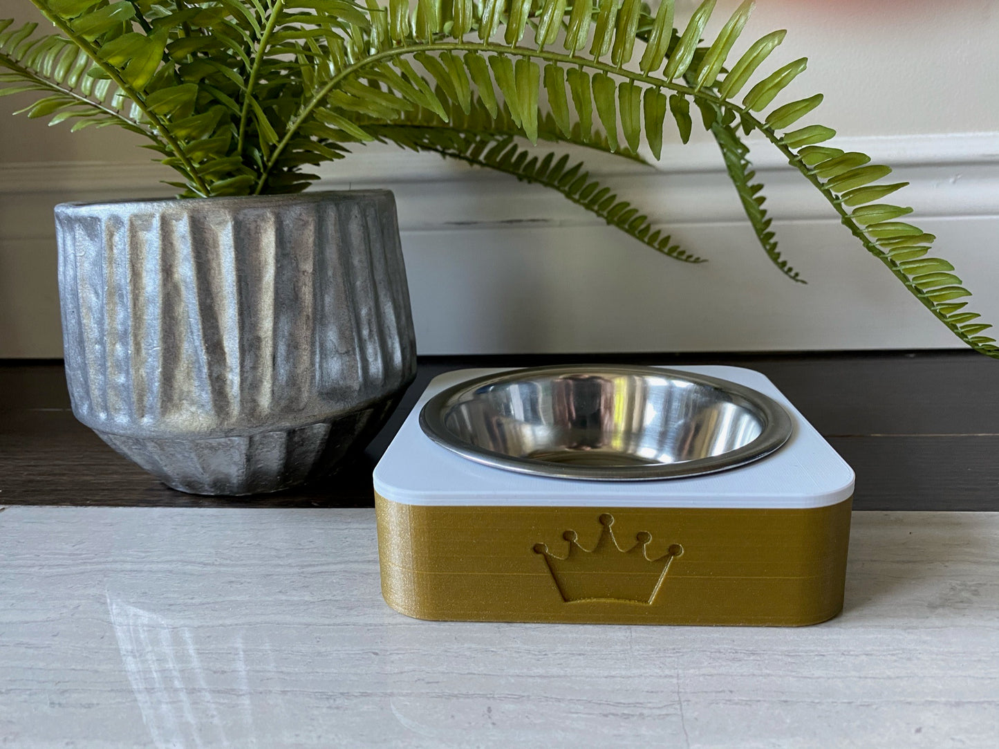 Engraved Square Bowl